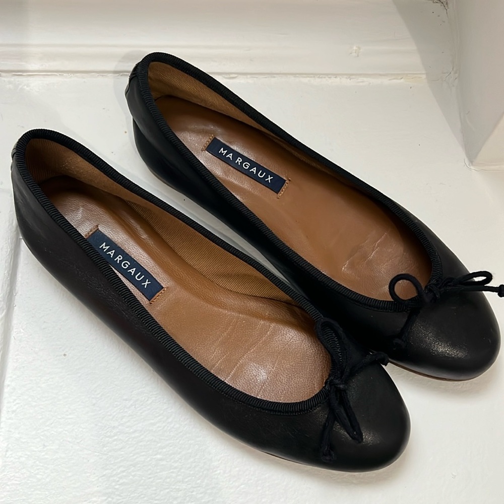Margaux “The Demi” Black Ballet Flats US 7N        (SPAIN 37N)